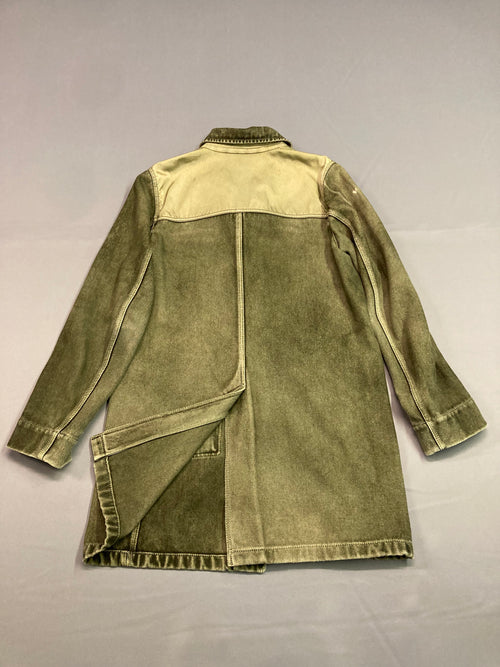 Prada Long Coat Green Archive