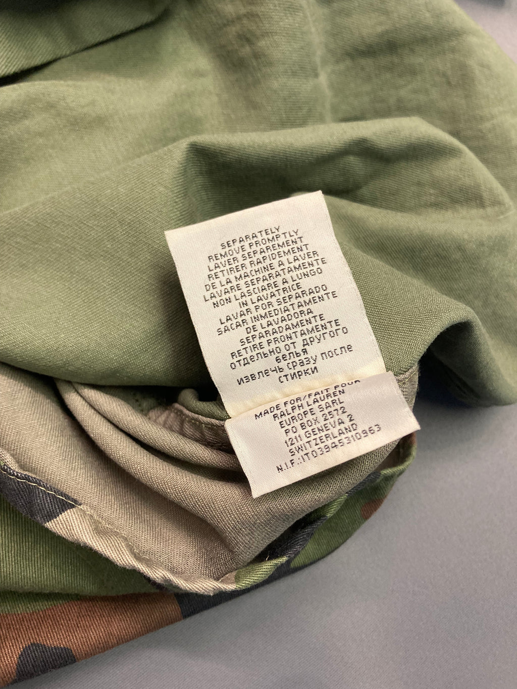 Denim&Supply Ralph Lauren Camo Shirt